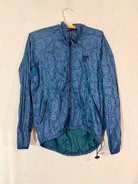 Vintage 90’s In Sport illumi-nite S Blue-Green reflective Windbreaker Jacket